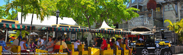 photo of the conch tour train