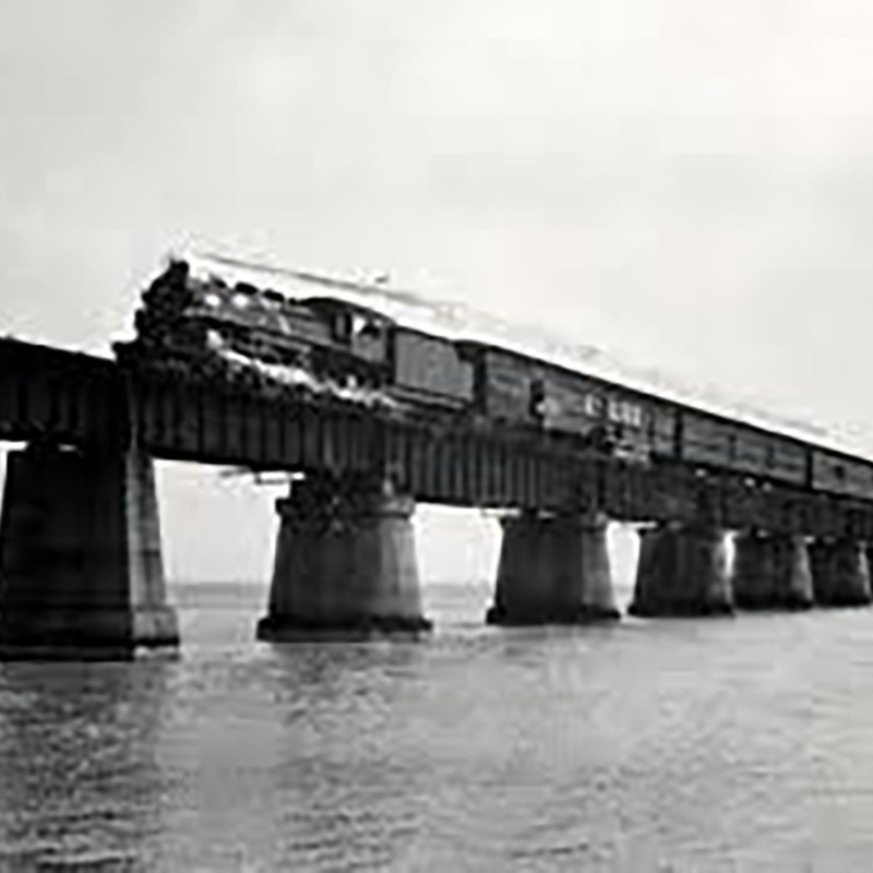 Image of Railroad Ties Loose Ends of Wrecking