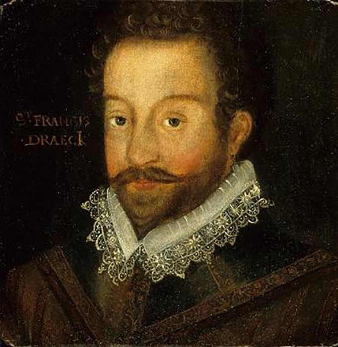 Portrait of Sir Francis Drake