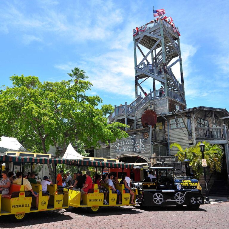 Conch Tour Train at Key West Shipwreck Treasure Museum