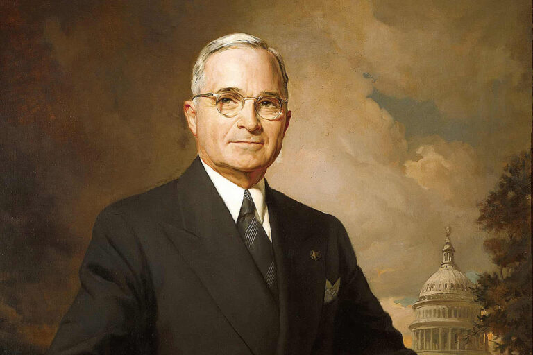 President Harry Truman portrait