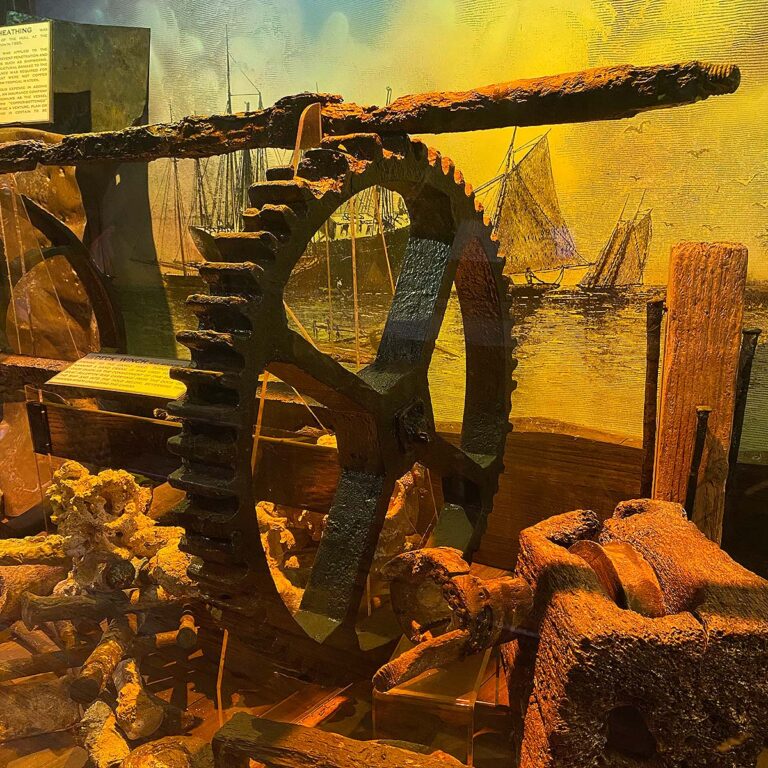 Key West Shipwreck Treasure Museum exhibit